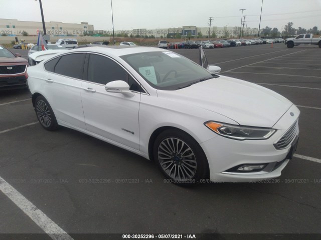 2018 ford fusion hybrid