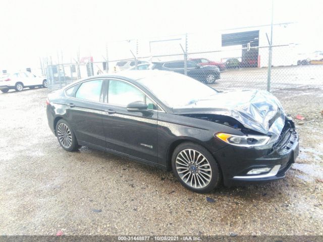 2018 ford fusion hybrid