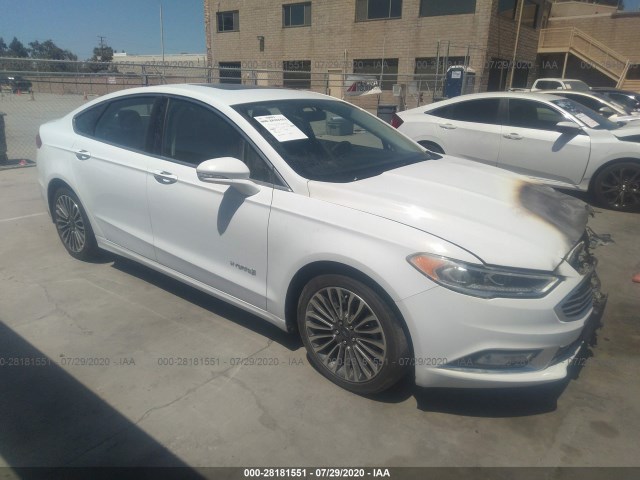 2018 ford fusion hybrid