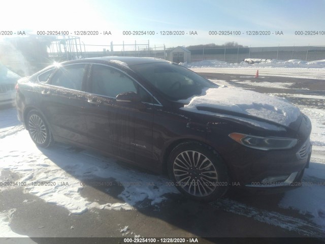 2018 ford fusion hybrid