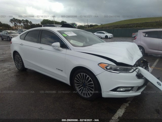 2018 ford fusion hybrid