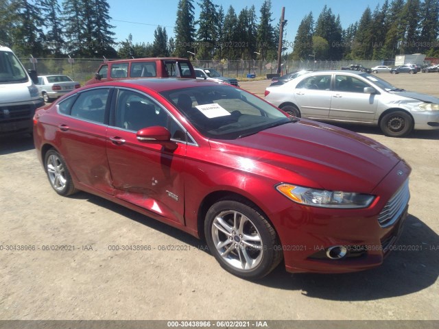 2016 ford fusion energi