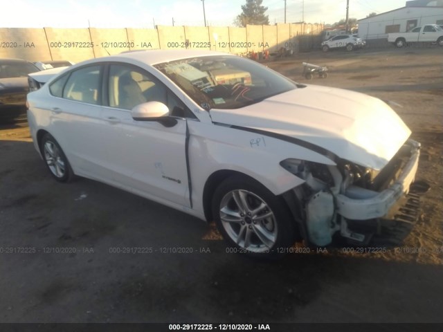 2018 ford fusion hybrid