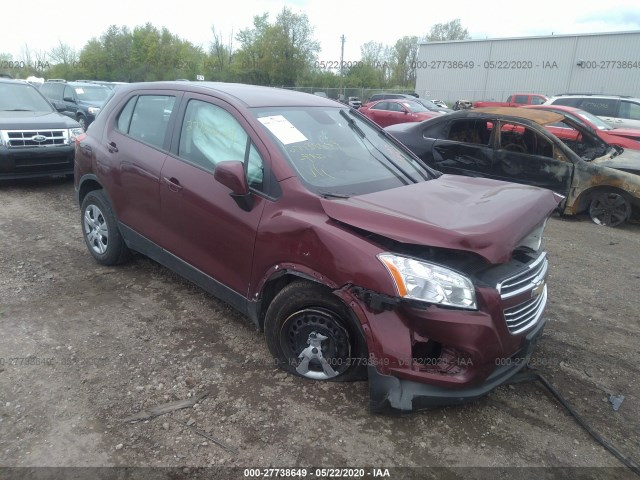 2016 chevrolet trax
