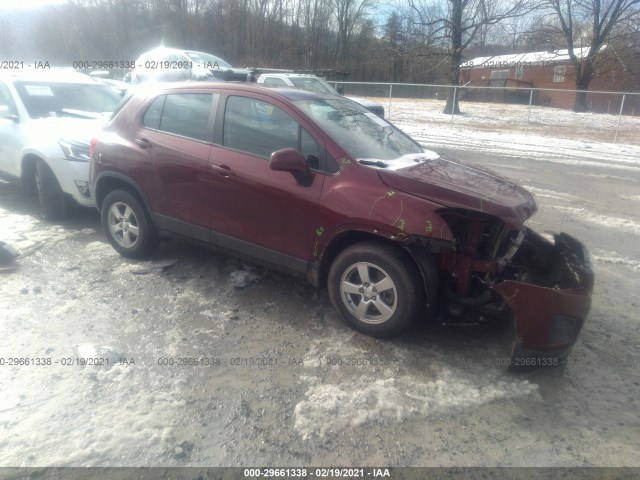 2016 chevrolet trax