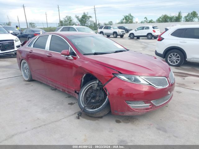 2016 LINCOLN MKZ