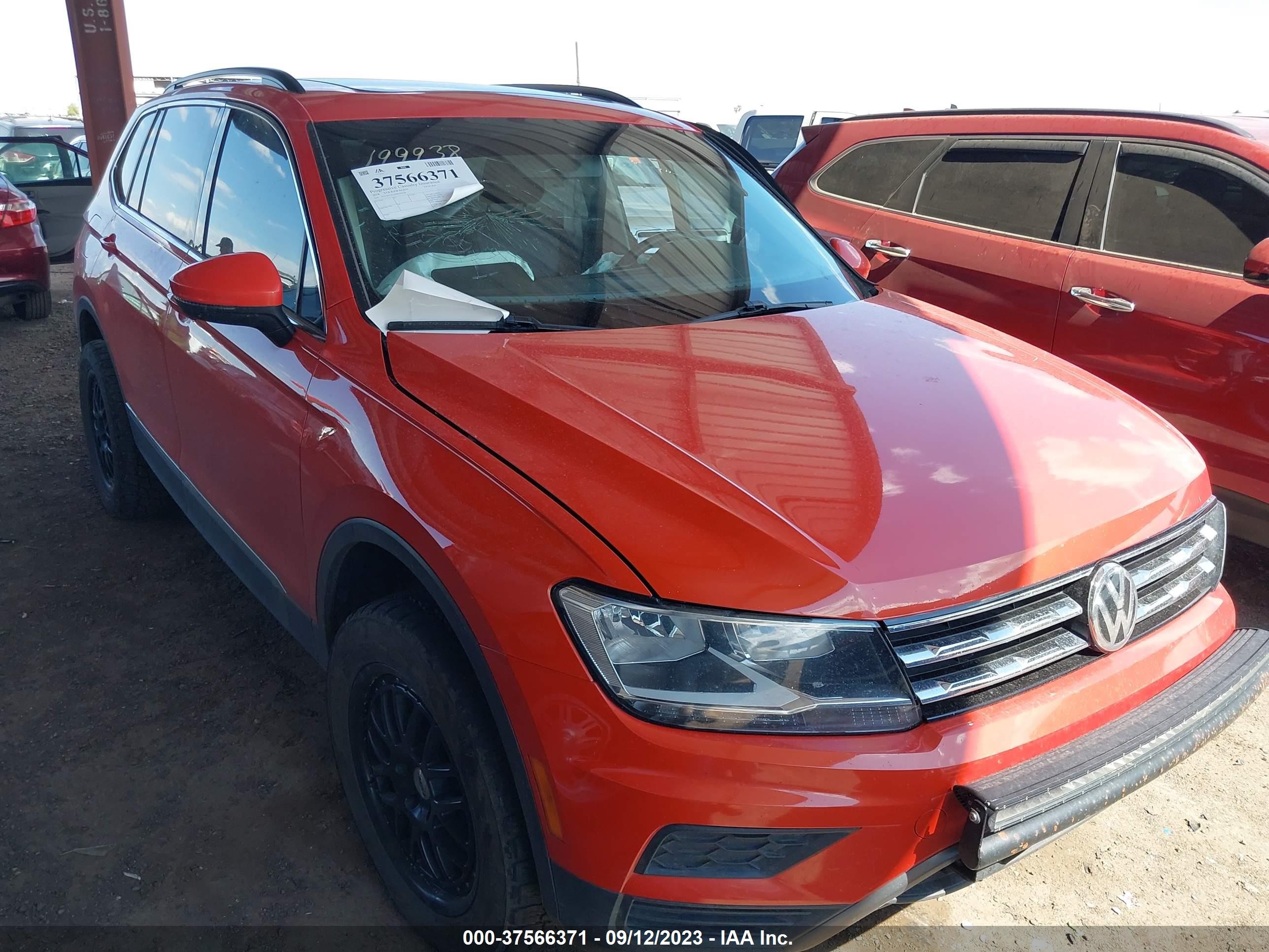 2018 volkswagen tiguan