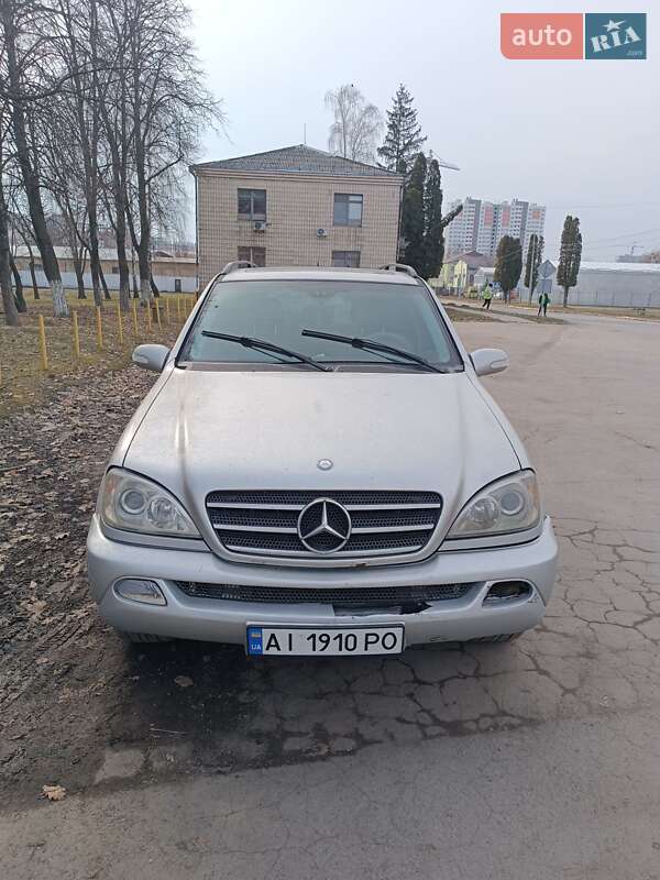 2001 mercedes-benz ml 55 amg