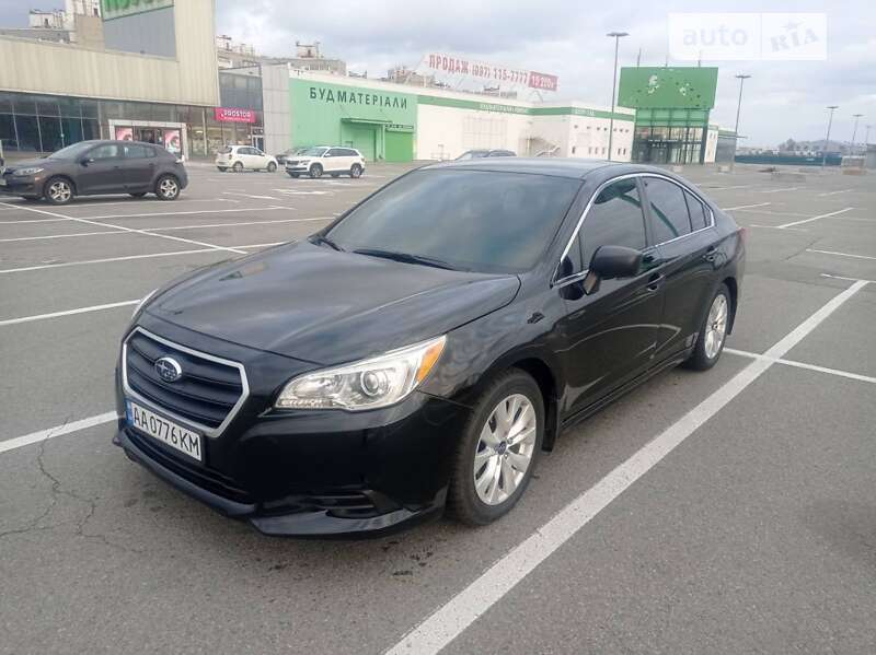 2016 subaru legacy