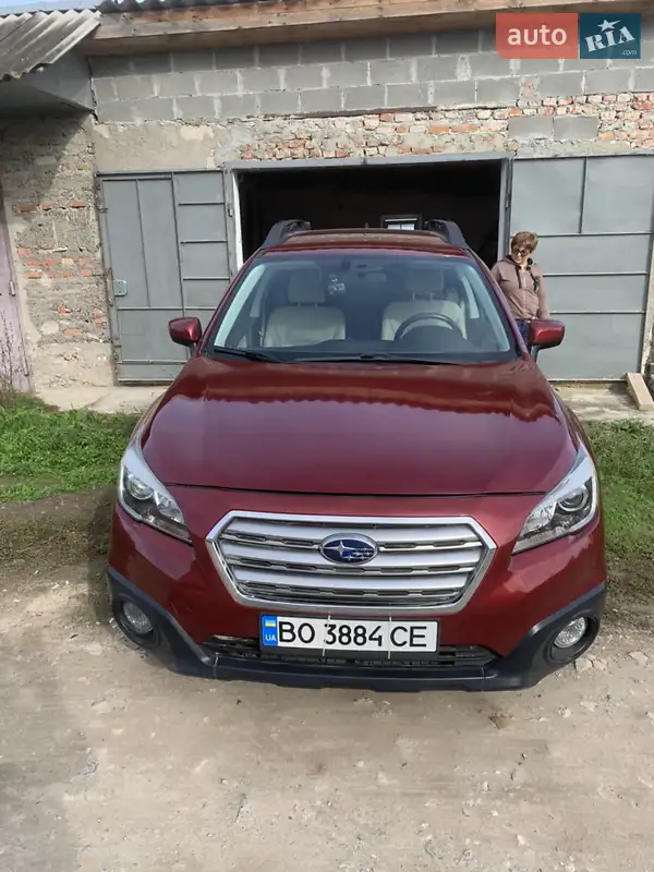 2016 subaru outback