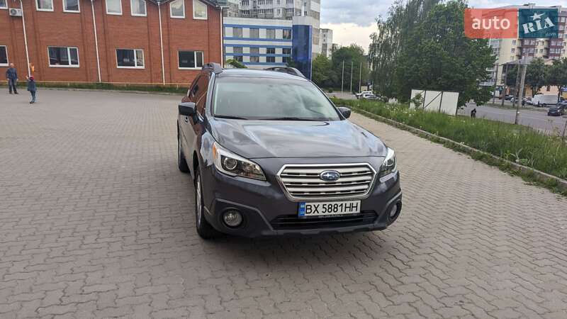 2016 subaru outback