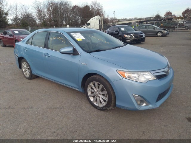 2012 toyota camry hybrid