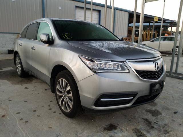 2016 acura mdx techno