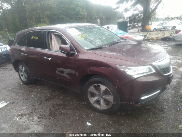 2016 acura mdx