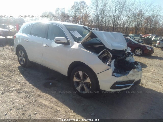 2016 acura mdx