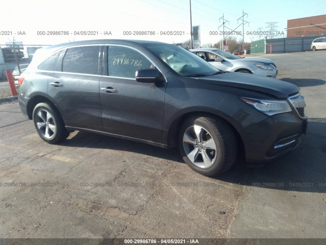 2016 acura mdx