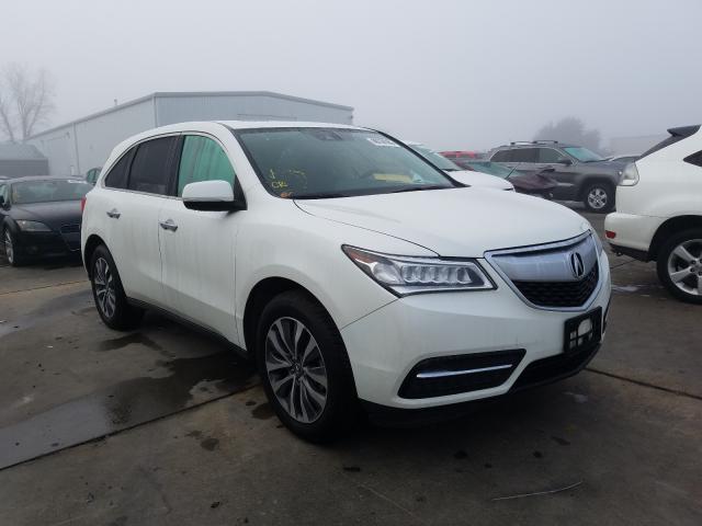2016 acura mdx techno