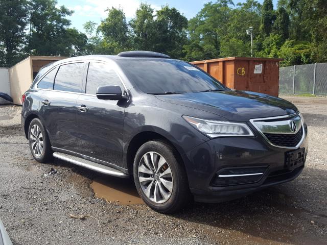 2014 acura mdx techno
