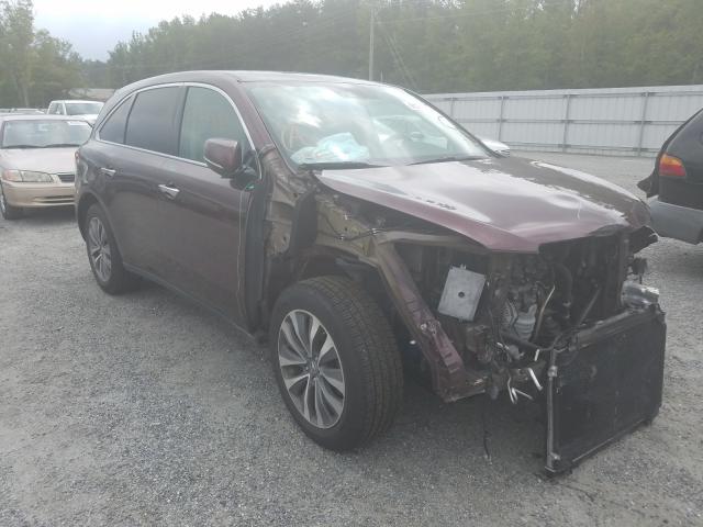 2016 acura mdx techno