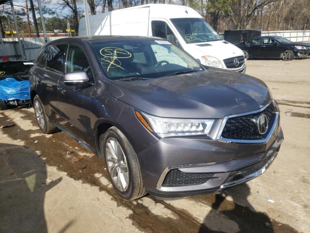 2017 acura mdx techno