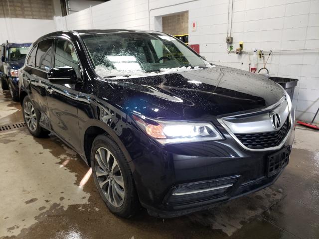2016 acura mdx techno