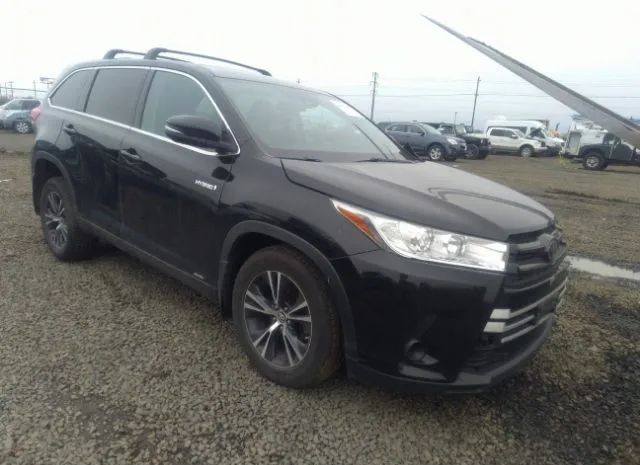 2019 toyota highlander hybrid
