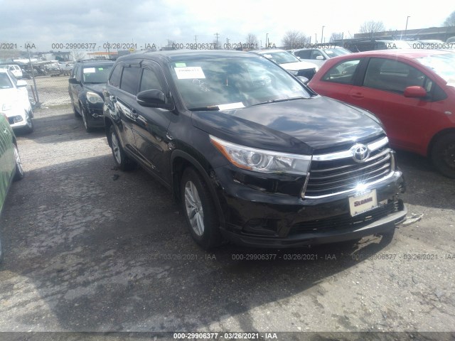 2016 toyota highlander