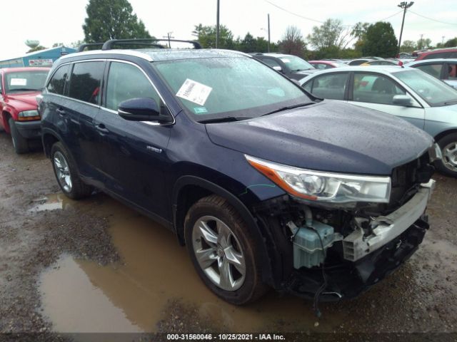 2014 toyota highlander hybrid