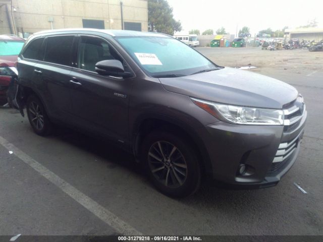 2019 toyota highlander hybrid