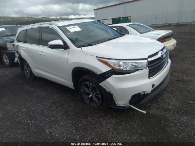 2016 toyota highlander