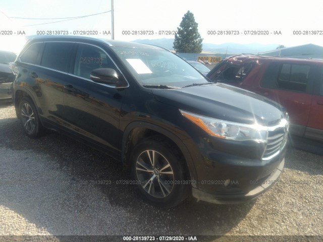 2016 toyota highlander
