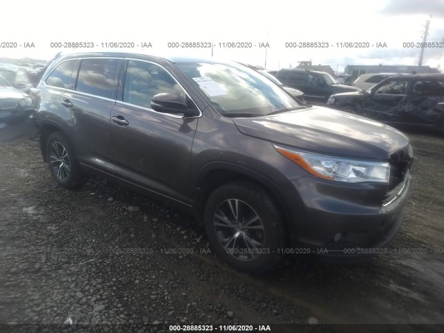 2016 toyota highlander