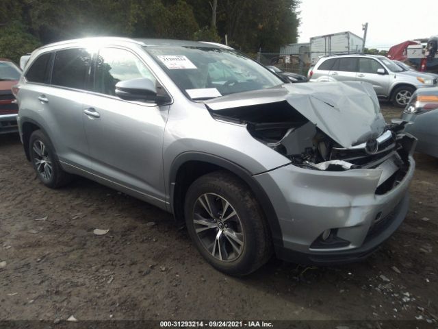 2016 toyota highlander