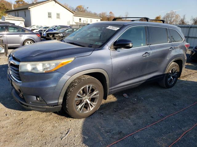 2016 toyota highlander