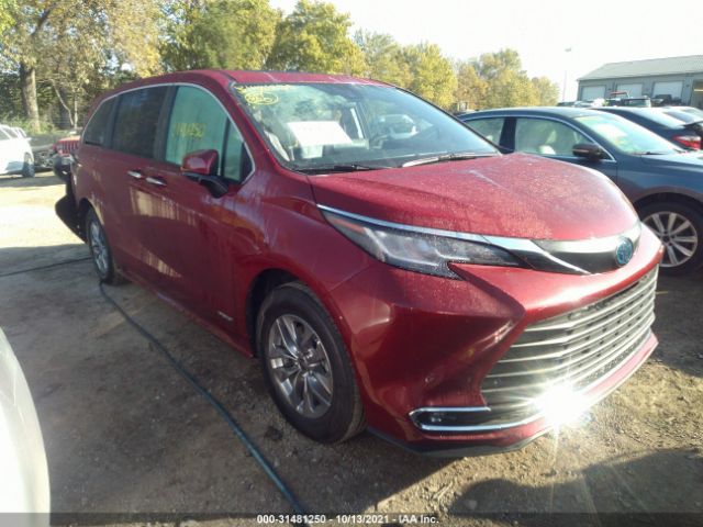 2021 toyota sienna