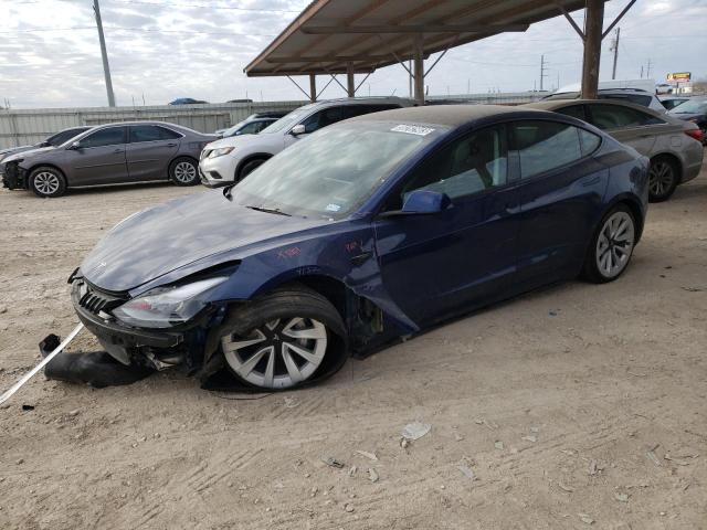 2022 tesla model 3