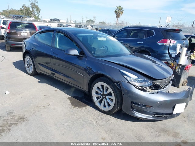 2022 tesla model 3