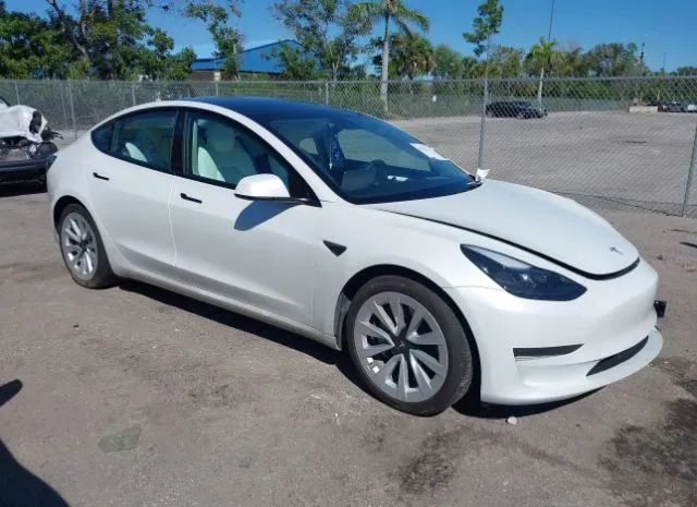 2022 tesla model 3