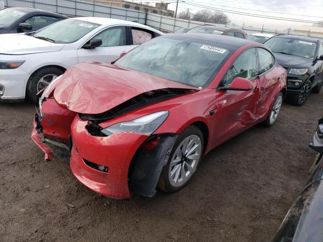 2022 tesla model 3