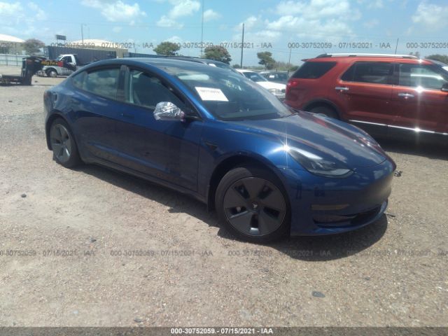 2021 tesla model 3