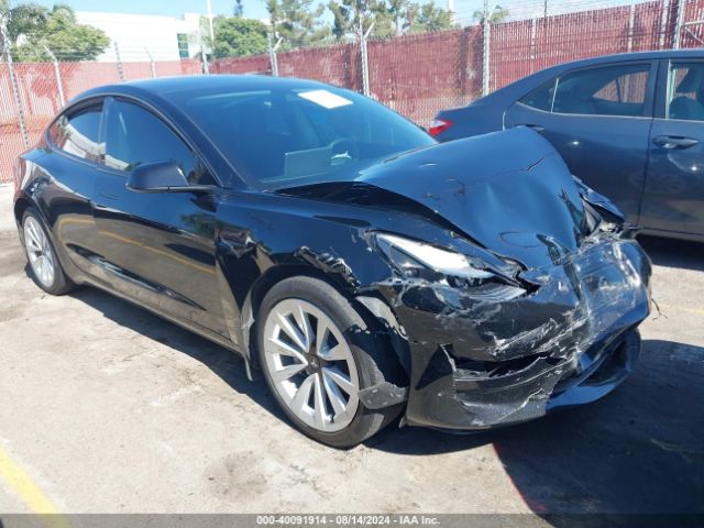 2022 TESLA Model 3