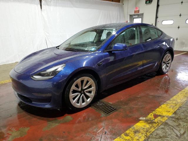 2022 tesla model 3