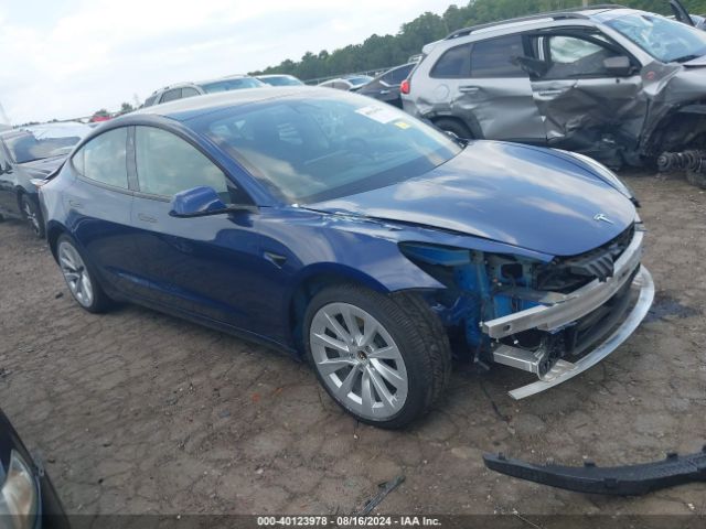 2022 TESLA Model 3