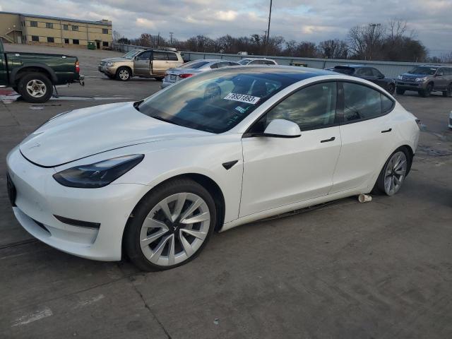 2022 tesla model 3