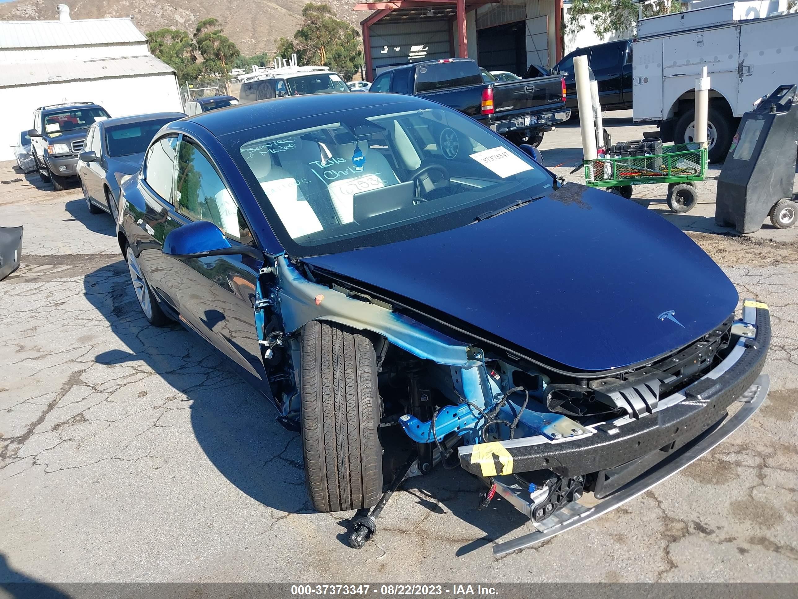 2022 tesla model 3