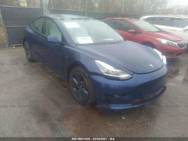 2021 tesla model 3
