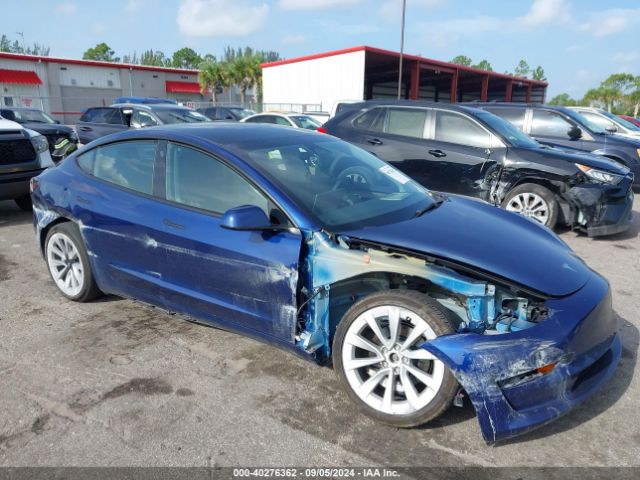 2022 TESLA Model 3