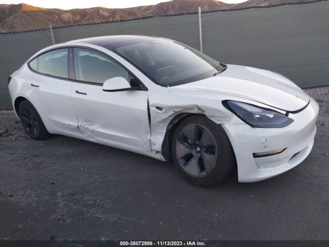 2022 tesla model 3