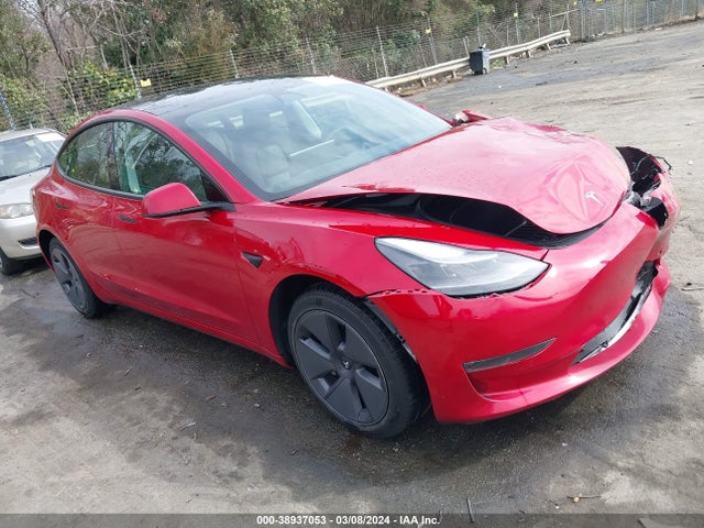 2022 tesla model 3