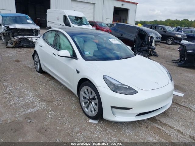 2022 tesla model 3